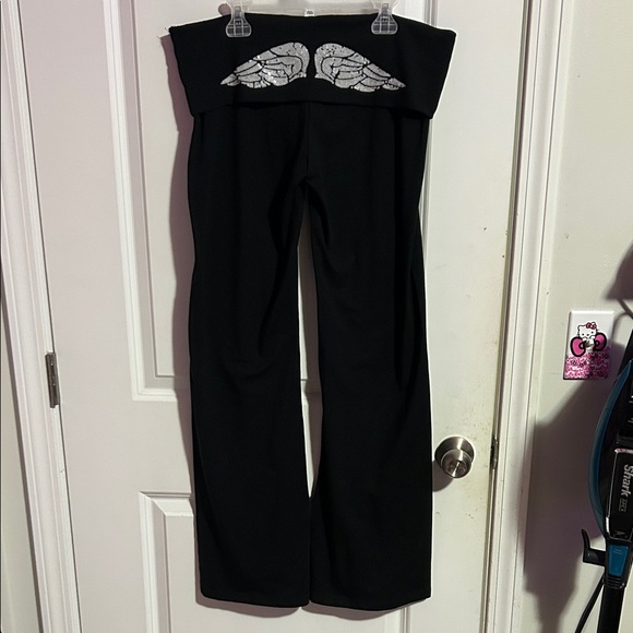 Victoria’s Secret fold over flare yoga pants - Picture 1 of 6
